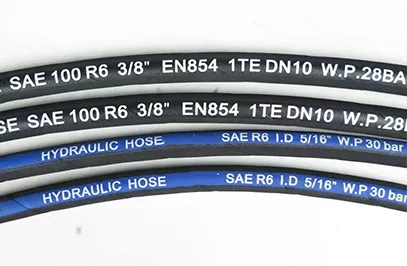 Firber Braided Hydraulic Hose (Wrapped Cover/ Smooth Cover) Firber Braided Hydraulic Hose (Wrapped Cover/ Smooth Cover)