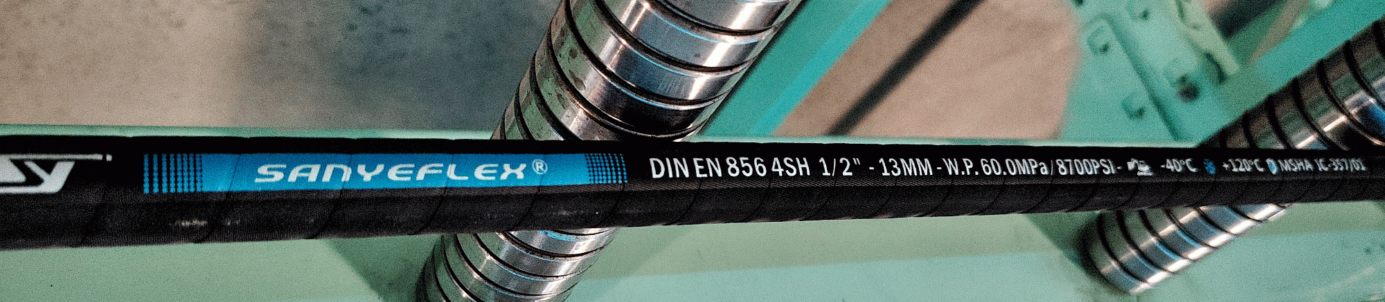 Super Soft Series Wire Braid Hydraulic Hose